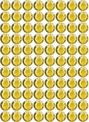 BREWIS Dżety samoprzylepne złote 4mm 240szt