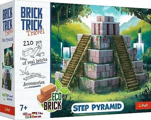 Brick Trick Travel - Piramida Schodkowa M TREFL
