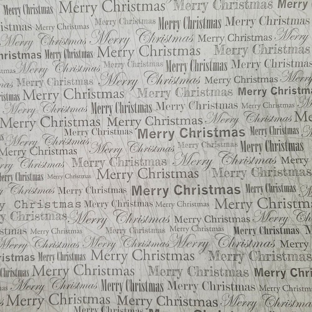 Papier szary świąteczny do pakowania 57cmx2m 2m296