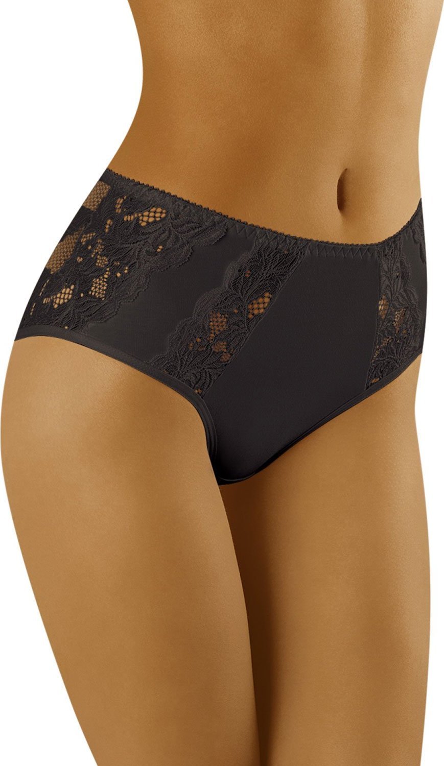 Wolbar Wol-Bar Eco-Vu czarny L Majtki figi