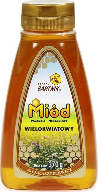 Diamant Miód wielokwiatowy z dozownikiem SĄDECKI BARTNIK 370g