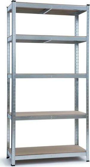 kontrast Regał magazynowy metalowy 180x90x30 5 półek x 175kg