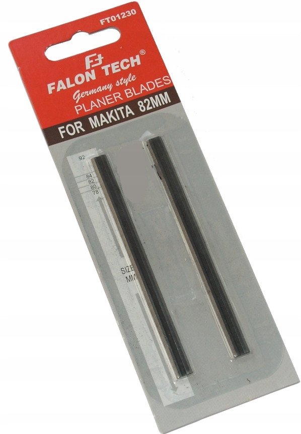 Noże do struga elektrycznego 82 mm hebla 2 szt zapasowe