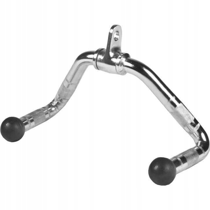 Uchwyt do wyciągu obrotowy łamany wioślarski 30 cm