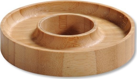 Kesper Podstawki do jajek 4 sztuki, Ø 10 cm, bambus, KESPER
