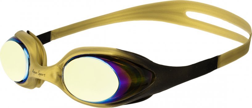 Aqua Sport Okulary Pływackie na Basen Dziecięce Aqua Sport Gold