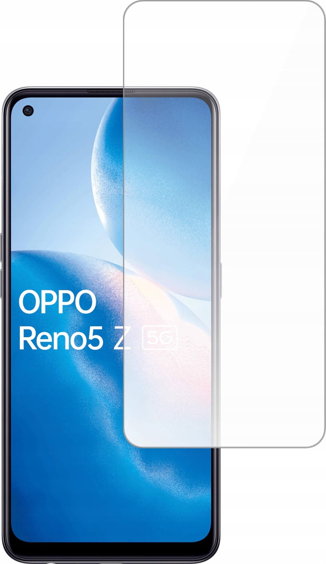 etumi Szkło Hartowane 9H Do Oppo Reno 5Z Szybka Na Ekran Szkiełko Ochronne Na Ekran Twarde Płaskie Przód / Ochrona Matrycy Telefonu Glas0273
