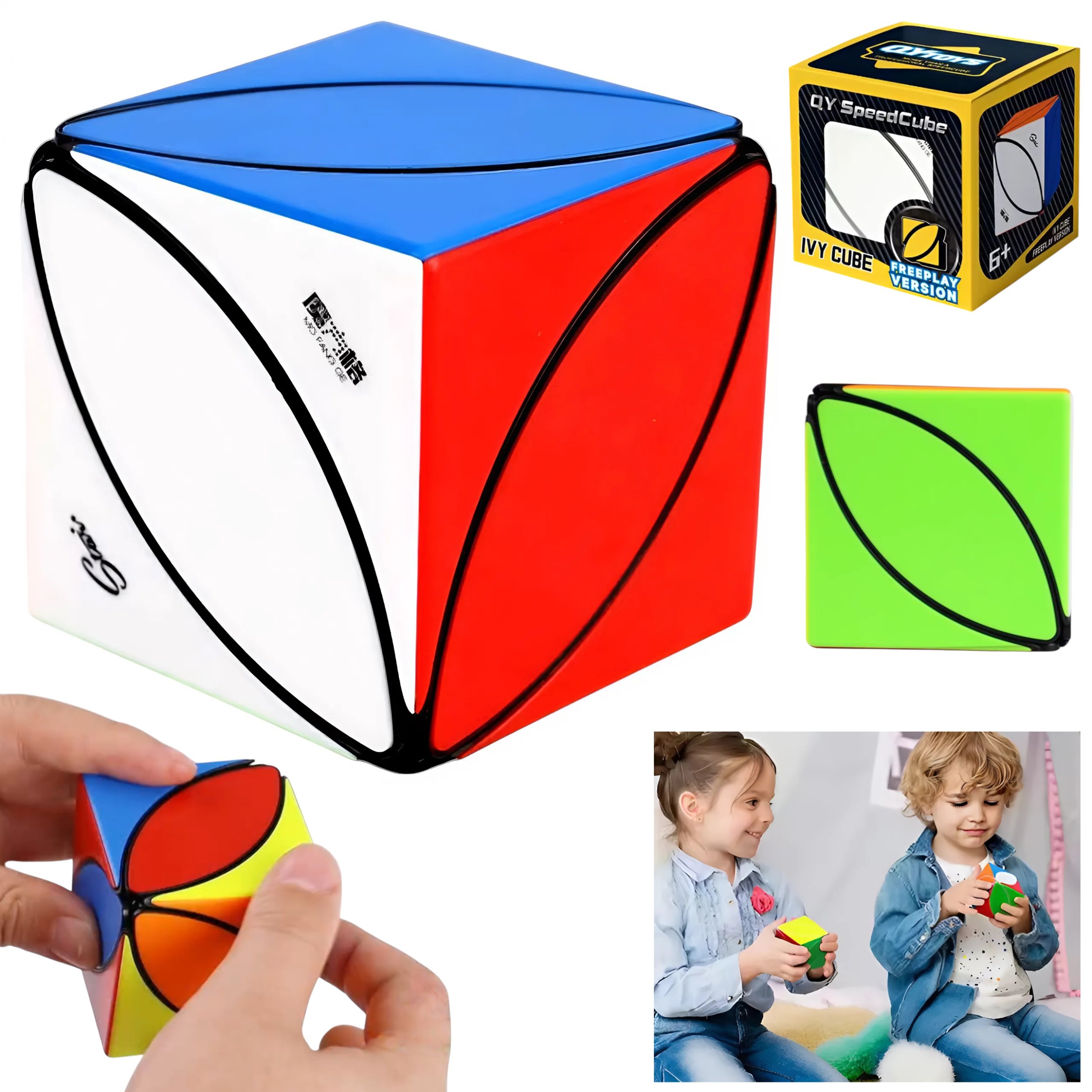KOSTKA RUBIKA IVY QYToys Freeplay UKŁADANKA ŁAMIGŁÓWKA