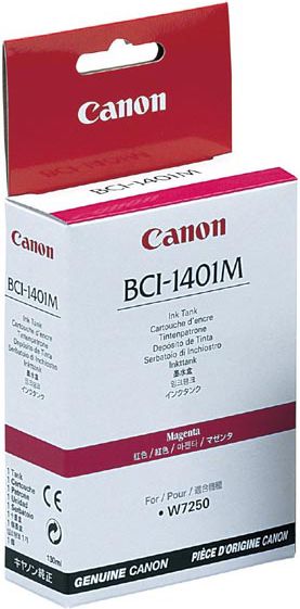 Tusz Canon oryginalny tusz BCI1401M, magenta (7570A001)