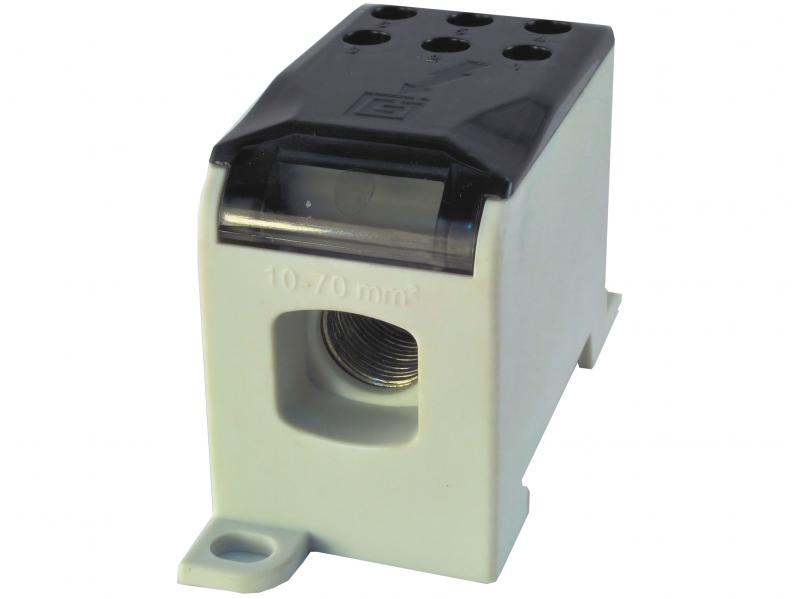 Simet Blok rozdzielczy AL/CU 1-potencjałowy 200A szary - 89792002