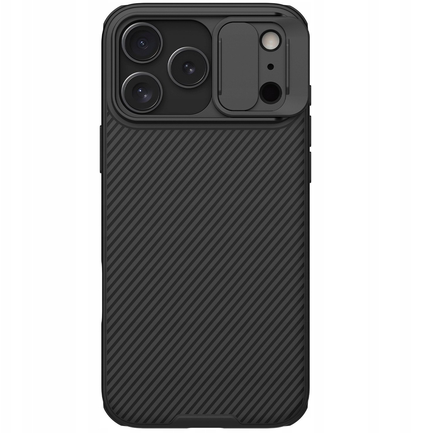 Nillkin Etui Camshield Pro z osłoną aparatu iPhone 17 Pro Max Black / czarny