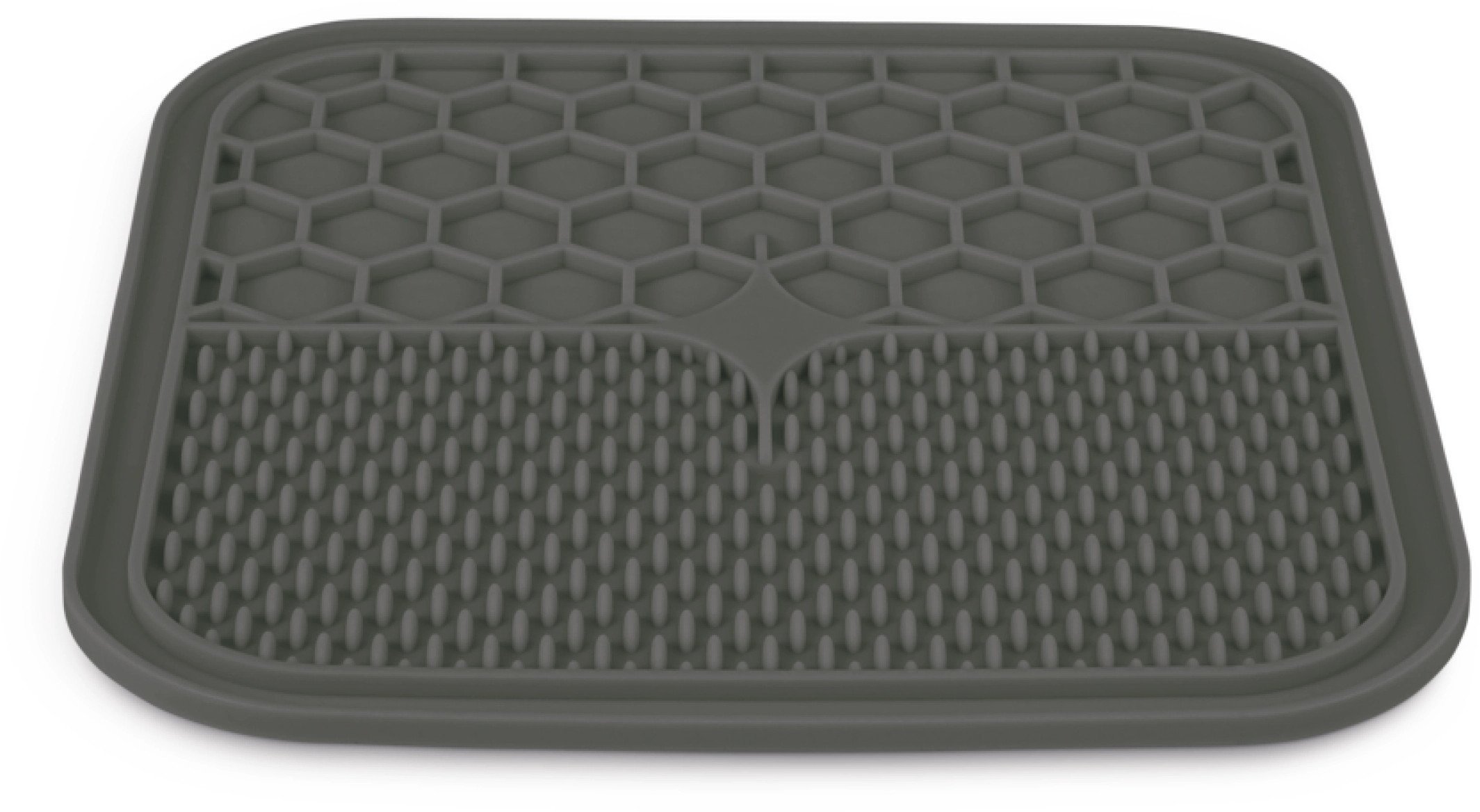 ZOLUX Mata silikonowa do lizania dla psa i kota M duża szara 21 x21 cm