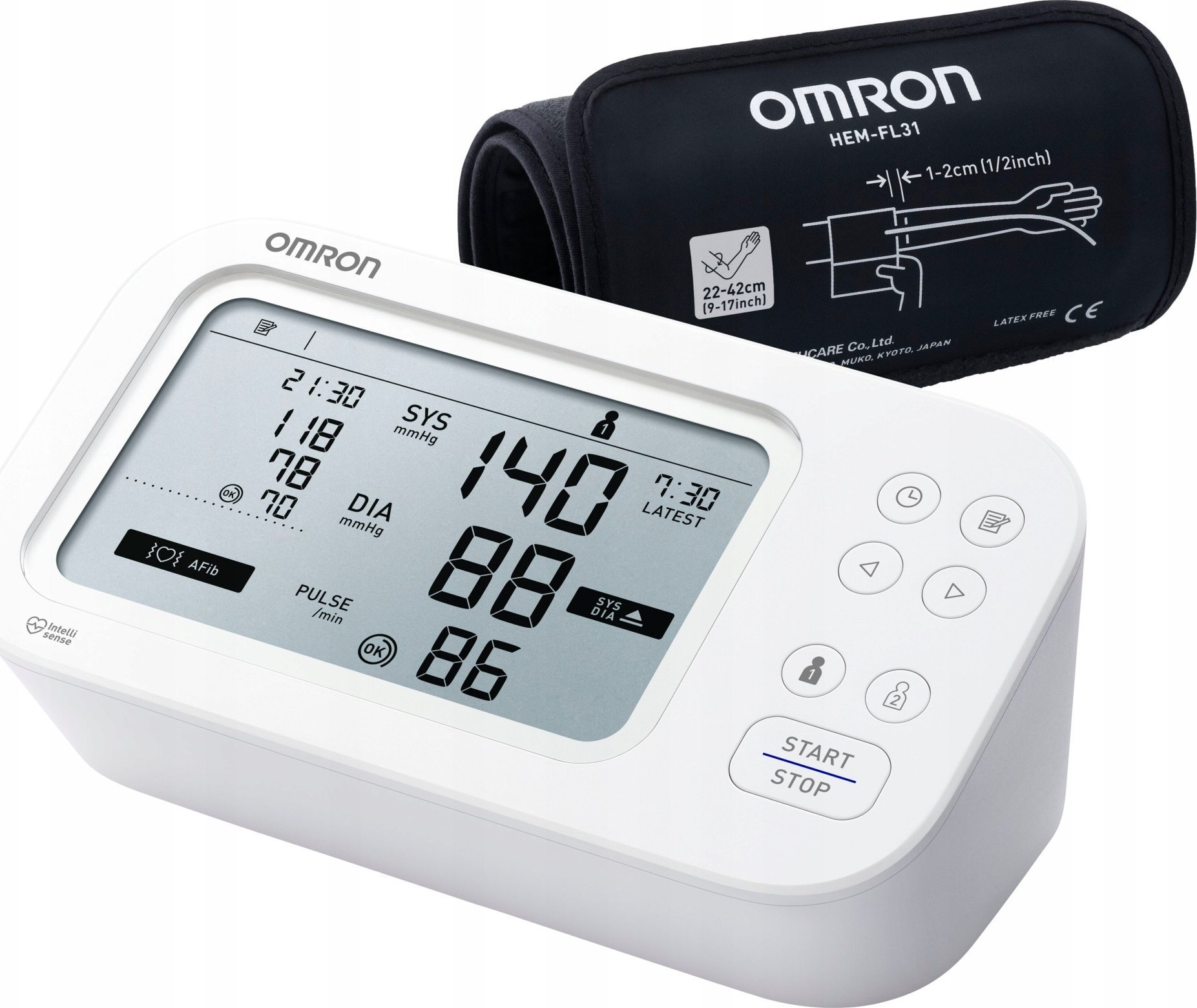 Ciśnieniomierz naramienny Omron M6 COMFORT AFIB