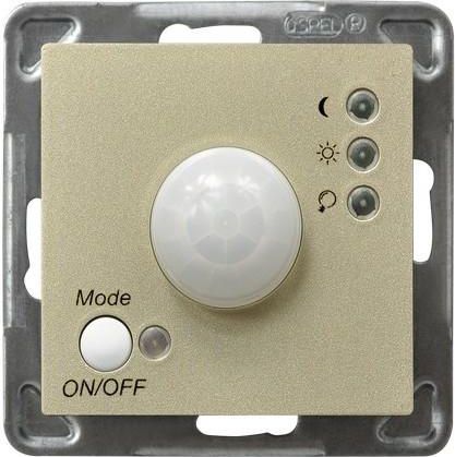 Ospel Elektroniczny czujnik ruchu Impresja złoty metalik (ŁP-16Y/m/28)