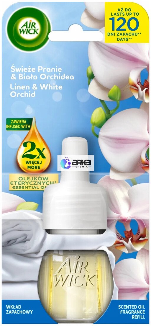 Air Wick Wkład odświeżacza biała orchidea 19ml