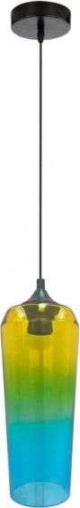 Lampa wisząca Candellux EOL LAMPA WISZĄCA 11/29 1X60W E27 ŻÓŁTO ZIELONY (31-51844) Candellux
