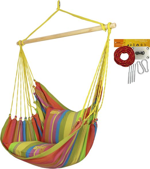 Koala Fotel hamakowy HC10 z zestawem montażowym, Amelie zhc10-256-koala/fix/ch2