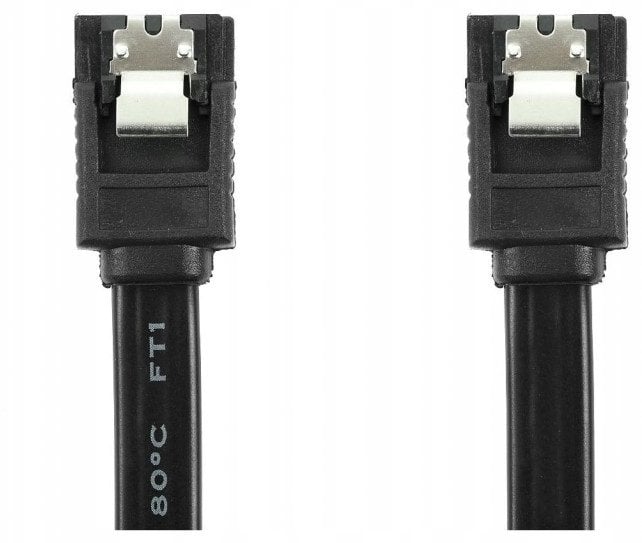 Kabel zasilający Accura SATA III - SATA III 0.3m black