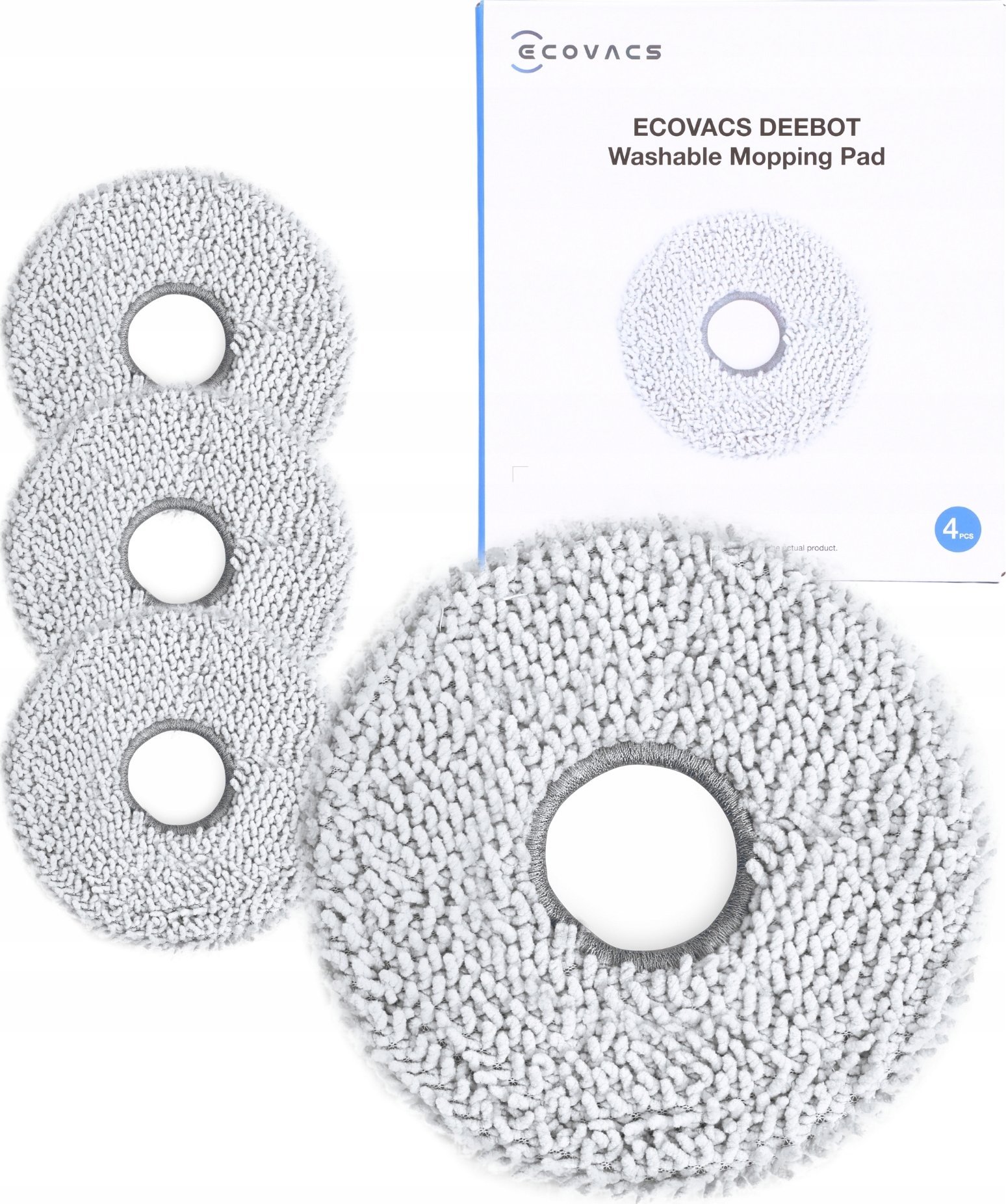 Hama ECOVACS Zmywalne wkłady mopujące do X5 Family - DCC040047