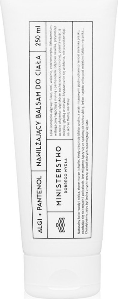 Ministerstwo Dobrego Mydła Nawilżający Balsam do ciała Algi + Pantenol 250ml