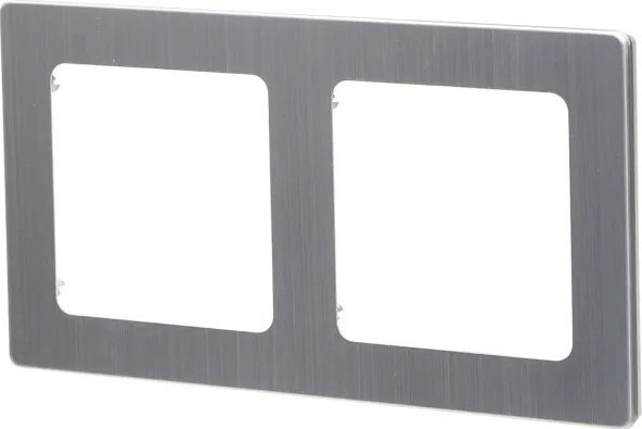 Aigostar Ramka z aluminium łącznika/gniazda podwójnego typu Ramka z aluminium łącznika/gniazda podwójnego typu