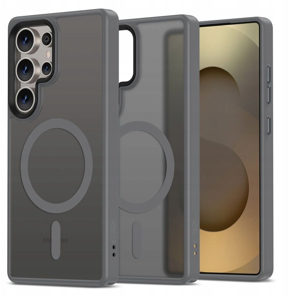 Etui Tech-Protect Magmat MagSafe Samsung Galaxy S25 Ultra Matte Titanium