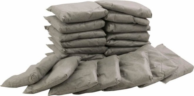 Topserw Sorbent uniwersalny Microsorb Flocks, poduszka. Wym: 0,25x0,25m