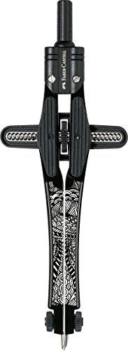 Cyrkiel szkolny z etui FABER-CASTELL girls