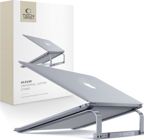 Tech-Protect TECH-PROTECT ULS100 UNIVERSAL LAPTOP STAND GREY