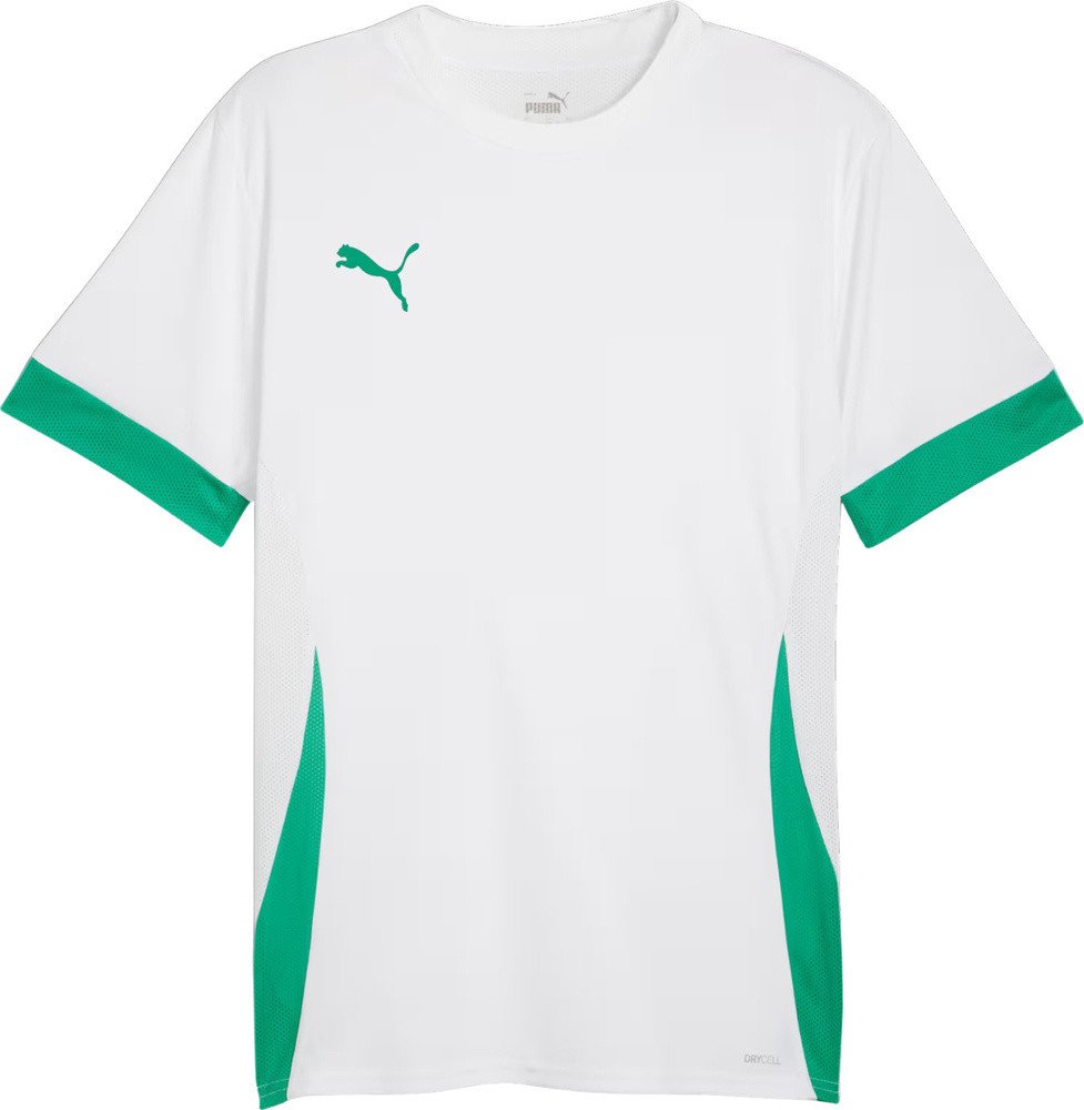 Koszulka męska Puma teamGoal Matchday Jersey biało-zielona 705747 15 XL