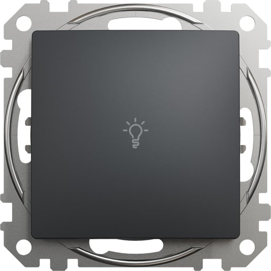 Schneider Electric Sedna Design & Elements Przycisk światło czarny antracyt SDD114132