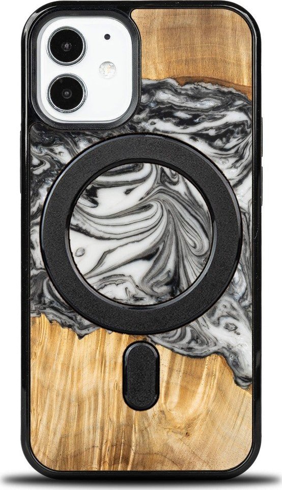 BeWood Etui Bewood Unique na iPhone 12 Mini - 4 Żywioły - Ziemia z MagSafe