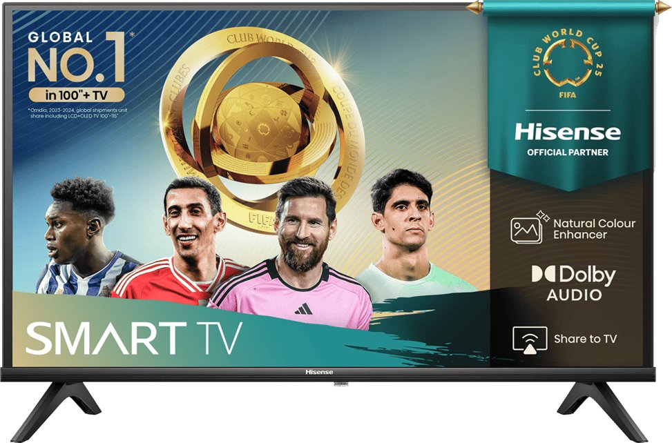 Telewizor Hisense 40A4Q 40'' HD Smart TV black