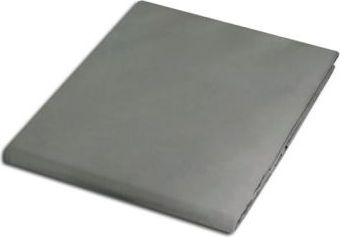 Darymex Prześcieradło satynowe bez gumki 160x200 kolor Popiel