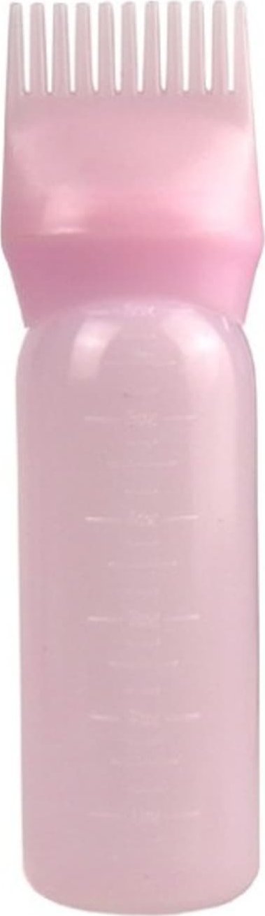 eCarla Grzebień, aplikator butelka, szczotka z podziałką do wcierek, farb i maseczek do włosów 60 ml SCZ06R