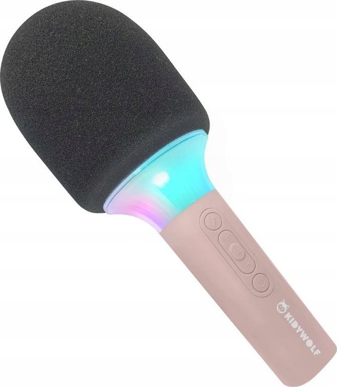Mikrofon Kidywolf Kidywolf Microphone Bluetooth with Light pink