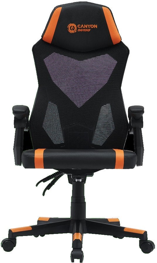 CANYON Fotel gamingowy Flow MCH01 Mesh Pomarańczowy