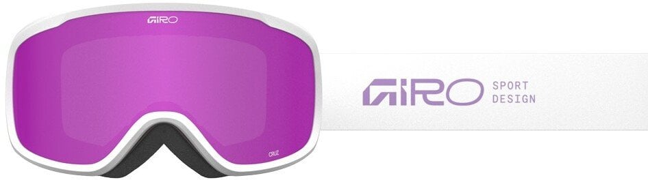 Giro Gogle zimowe CRUZ MAUVE STACKED (OTG) (Cylindrical) (Lustrzana szyba kolorowa AMBER PINK 19-42% S2) (NEW 2025/2026)