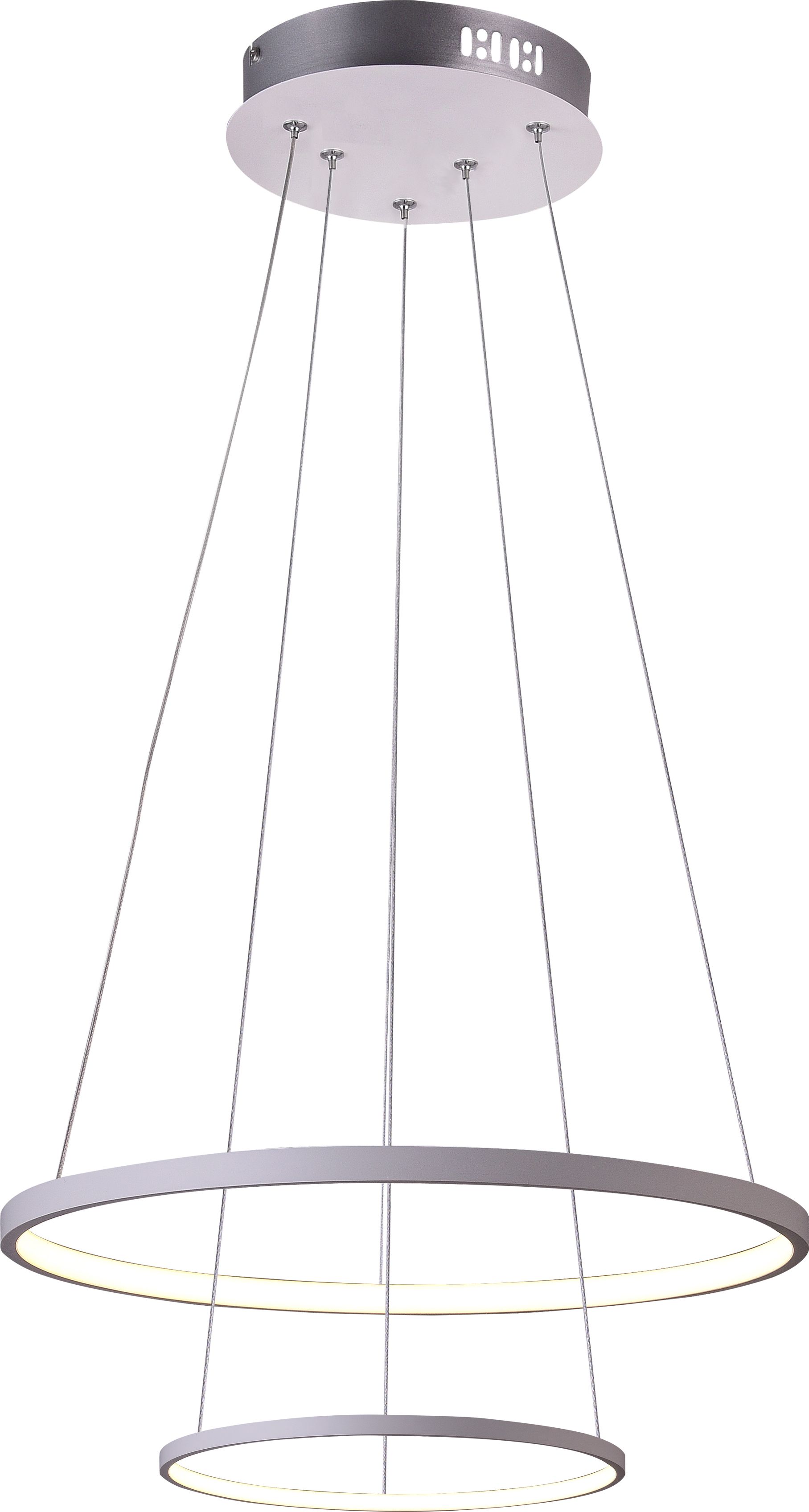 Lampa wisząca Candellux LUNE nowoczesna biały (32-64752)