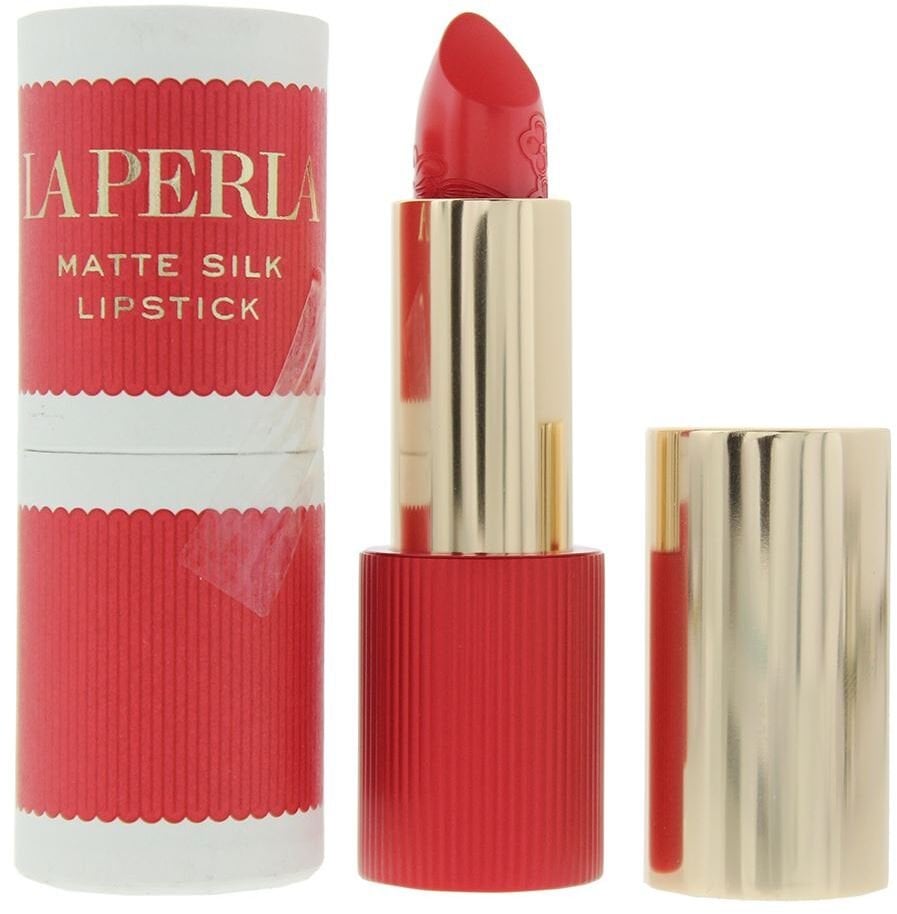 La Perla Matte Silk Matte Cream Lipstick 103 Coral Red 3.5 g For Women