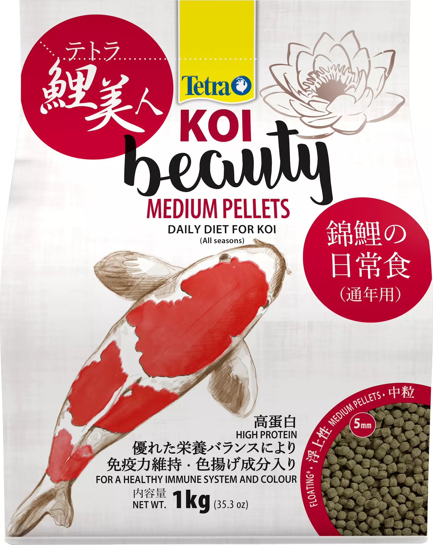 Tetra KOI Beauty Medium 4 L