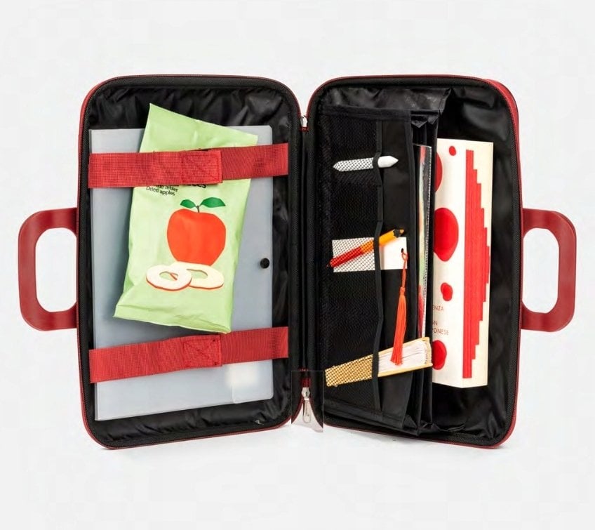 Torba Bombata Trama 15-16" burgundy