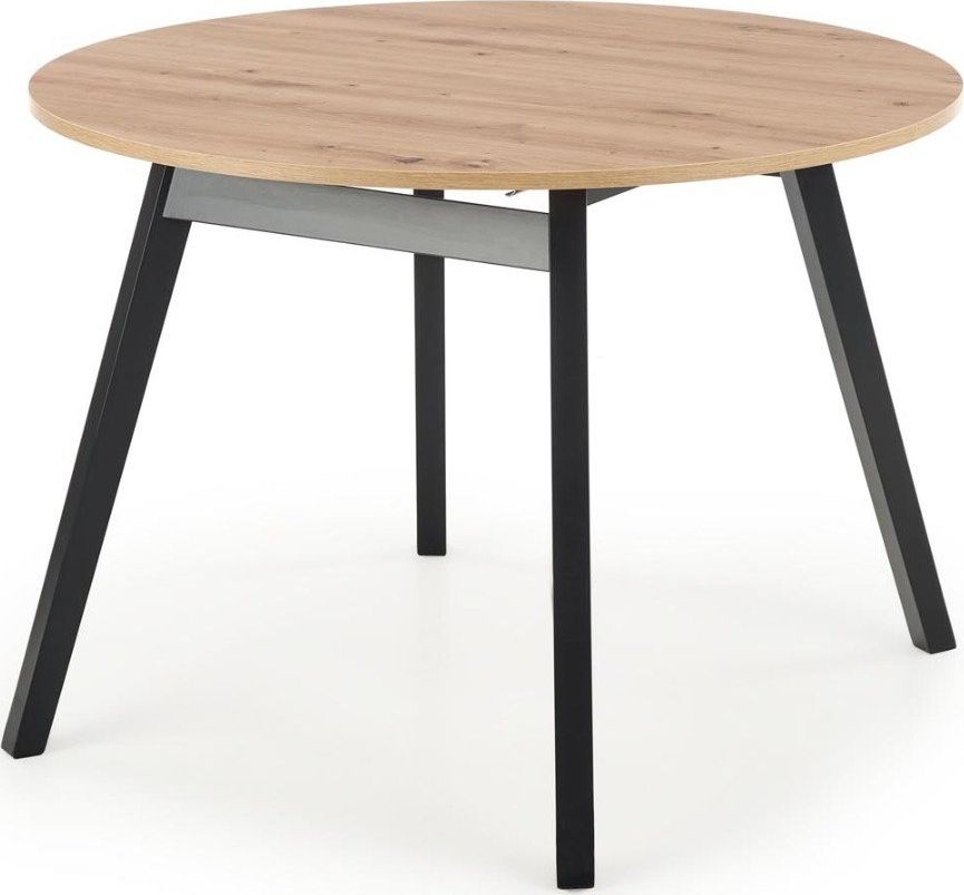 Halmar Stół RUBEN 102(142)x102 dąb rozkładany