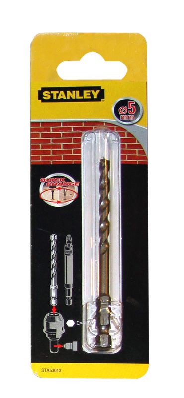 Wiertło Stanley do betonu sześciokątne 6mm (STA53018)