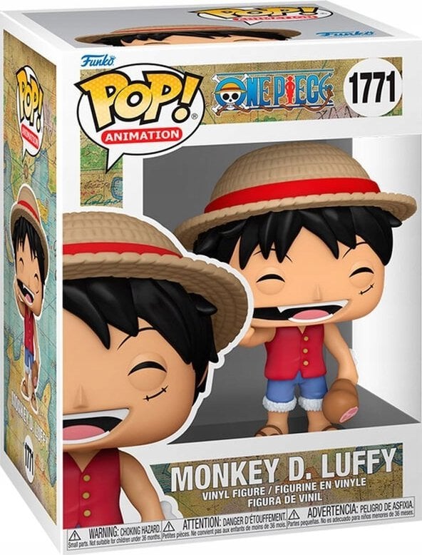 FUNKO POP! Monkey D. Luffy with Meat, Collectible figure, Anime & Manga