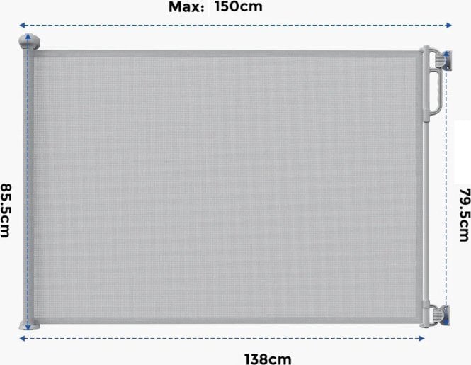 Momcozy BG019 | Bramka zabezpieczająca dla niemowląt | 140 cm