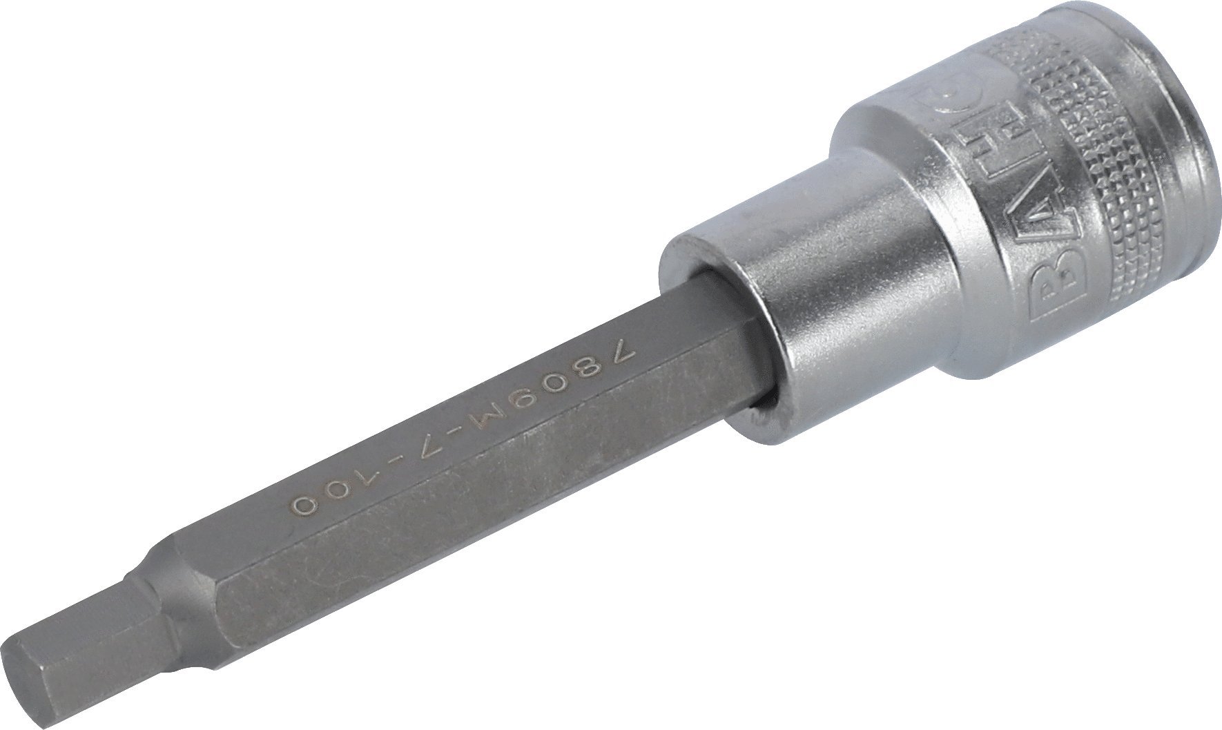 Bahco 6 mm -1/2" Nasadki czworokątne do śrub z łbem sześciokątnym 7809M-6 BAHCO