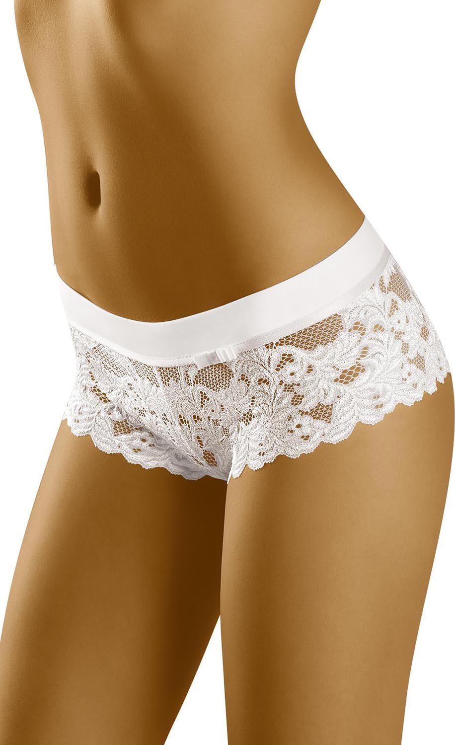 Wolbar Wol-Bar Jade biały XL Majtki szorty