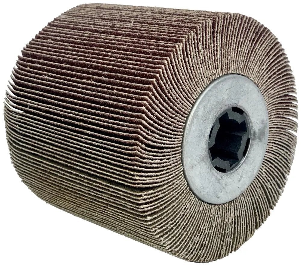 Szczotka listkowa do satyniarki 120x100mm, gr 60