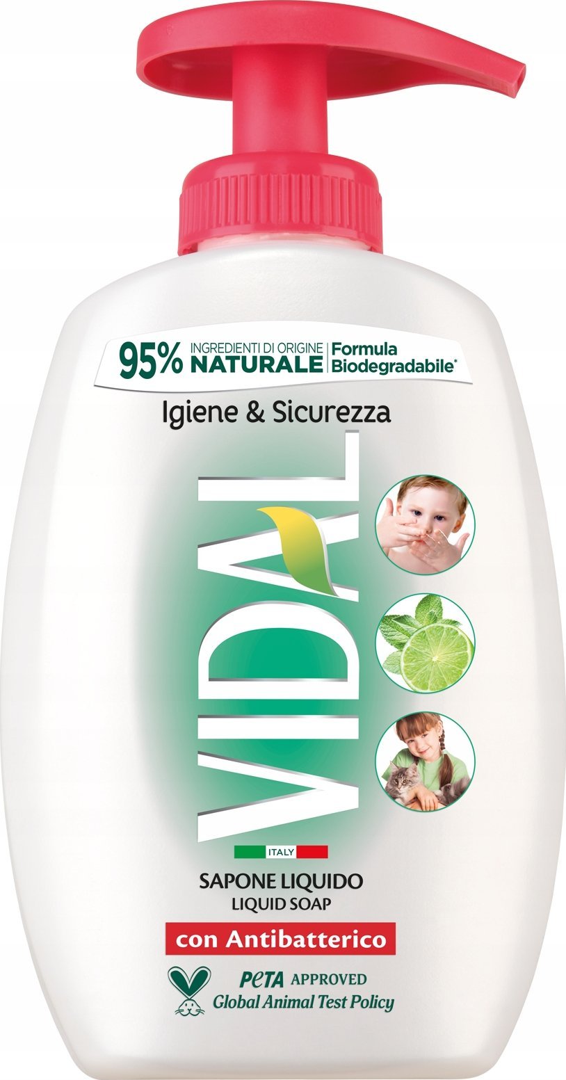 Vidal Antybakteryjne mydło w płynie 300 ml